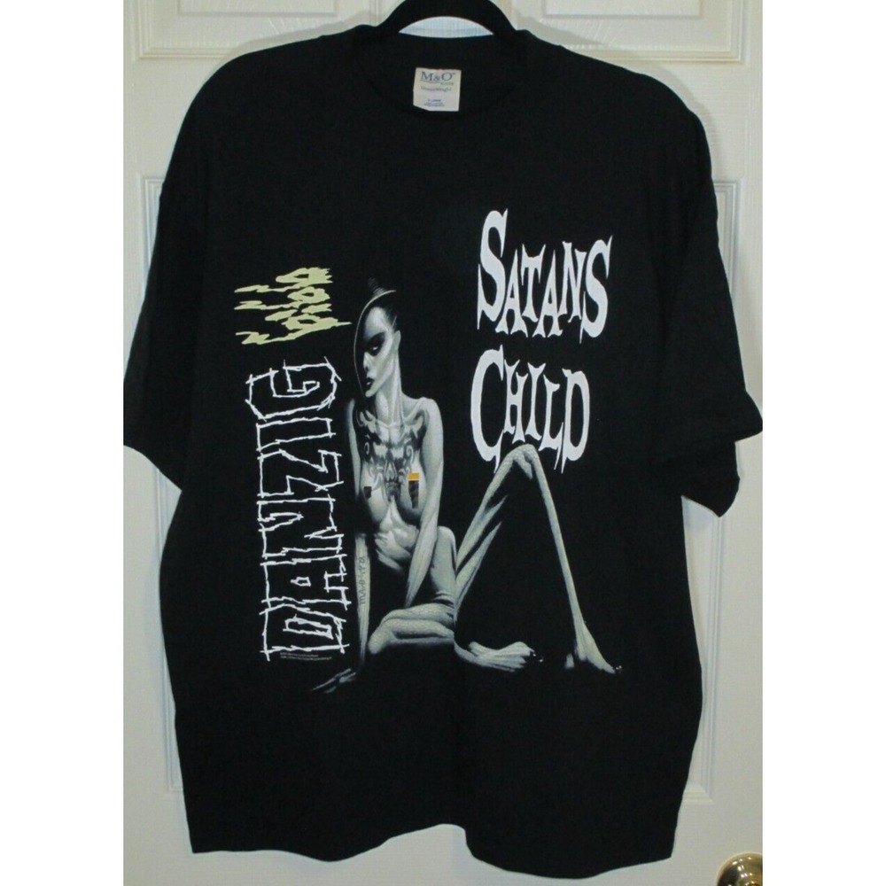 Danzig 666 Satans Child Vintage 00s Black Band Tee XL